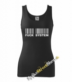 FUCK SYSTEM - Ladies Vest Top