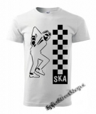 SKA - Tancujúca postavička - biele pánske tričko
