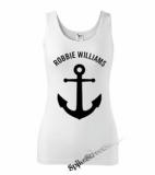 ROBBIE WILLIAMS - Anchor - Ladies Vest Top - biele