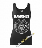 RAMONES - Logo - Ladies Vest Top