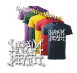 NAPALM DEATH - Logo - farebné pánske tričko