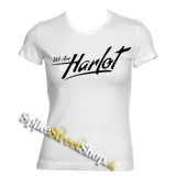 WE ARE HARLOT - Logo - biele dámske tričko