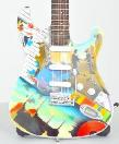 Gitara PINK FLOYD - TRIBUTE FENDER STRATOCASTER  - Mini Guitar USA