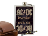 AC/DC - Rock Or Bust - nerezová ploskačka na alkohol