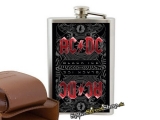 AC/DC - Black Ice - nerezová ploskačka na alkohol