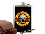 GUNS N ROSES - Bullet Logo - nerezová ploskačka na alkohol