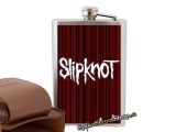 SLIPKNOT - White Logo - nerezová ploskačka na alkohol