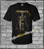 METALLICA - Hetfield Iron Cross Guitar - čierne pánske tričko