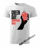GREEN DAY - American Idiot - biele pánske tričko