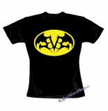 BLACK VEIL BRIDES - Batman Logo - čierne dámske tričko
