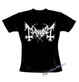 MAYHEM - Logo - čierne dámske tričko