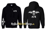 AVENGED SEVENFOLD - A7X Skull - mikina na zips