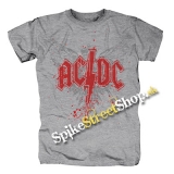 AC/DC - Wings - sivé pánske tričko