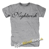 NIGHTWISH - Logo - sivé pánske tričko
