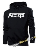ACCEPT - Logo - čierna pánska mikina