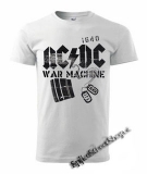 AC/DC - War Machine - biele pánske tričko