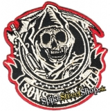 SONS OF ANARCHY - Logo - nažehlovacia nášivka