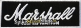 MARSHALL - BW Logo - nažehlovacia nášivka