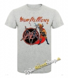 SLAYER - Show No Mercy - šedé pánske tričko