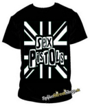 SEX PISTOLS - UK Flag Logo - No Future - pánske tričko