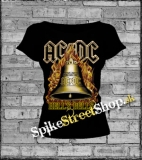 AC/DC - Hells Bells Gold Logo - dámske tričko