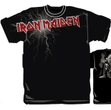 IRON MAIDEN - Eddies Cable Break 2 - čierne pánske tričko