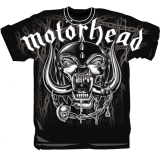 MOTORHEAD - Skull - čierne pánske tričko 