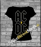 AC/DC - Lightning - čierne dámske tričko