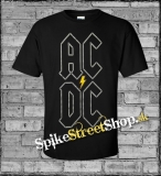 AC/DC - Lightning - čierne pánske tričko