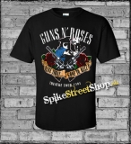 GUNS N ROSES - Here Today Gone To Hell - čierne pánske tričko