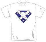 SUPERMAN - Scottish Flag - biele pánske tričko