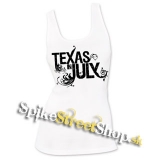 TEXAS IN JULY - Logo - Ladies Vest Top - biele