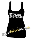 MAKE ME FAMOUS - Logo - Ladies Vest Top