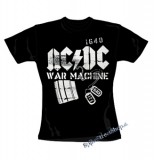AC/DC - War Machine - čierne dámske tričko