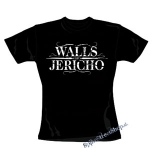 WALLS OF JERICHO - Logo - čierne dámske tričko
