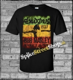 BOB MARLEY - Movement Of Jah People - čierne pánske tričko