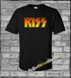 KISS - Colour Logo - čierne pánske tričko