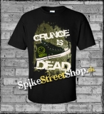 NIRVANA - Sneaker-Grunge Is Dead - čierne pánske tričko