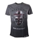 ALCHEMY - The Pact Label T-Shirt - sivé pánske tričko