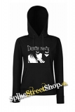 DEATH NOTE - Logo & Portrait - čierna dámska mikina
