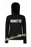 ROXETTE - Vintage Logo - čierna dámska mikina