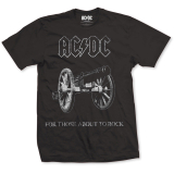 AC/DC - About To Rock - čierne pánske tričko