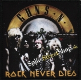 Fotonášivka GUNS N ROSES - Gold Band - Rock Never Dies