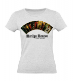 MARILYN MANSON - Holywood - šedé dámske tričko