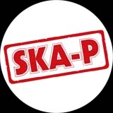 SKA-P - Logo - okrúhla podložka pod pohár