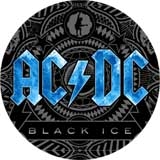 AC/DC - Black Ice - Blue Motive - okrúhla podložka pod pohár