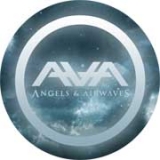 ANGELS AND AIRWAVES - Blue Circle Logo - okrúhla podložka pod pohár
