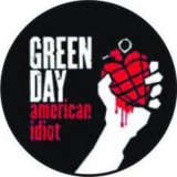 GREEN DAY - American Idiot - okrúhla podložka pod pohár