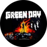 GREEN DAY - Motive 8 - okrúhla podložka pod pohár