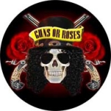 GUNS N ROSES - Slash Skull - okrúhla podložka pod pohár